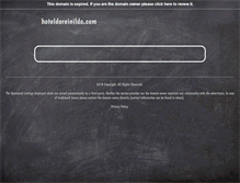 Tablet Screenshot of hoteldoreinildo.com